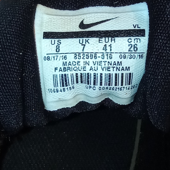 Nike Vapor Ultrafly Pro Low Metal Baseball Men's Cleat Size 8 - Picture 16 of 16